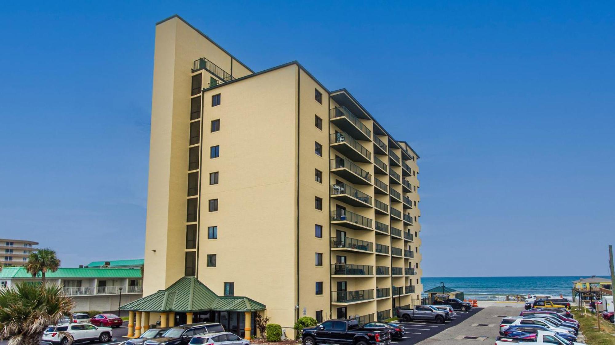 Ocean Views From Your Private Balcony! Sunglow Resort 606 By Brightwild Daytona Beach Shores المظهر الخارجي الصورة